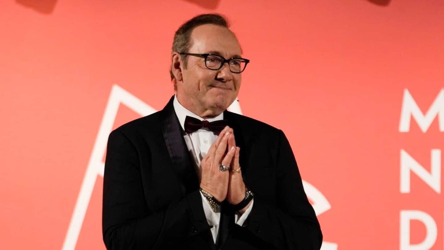 'Nice to be back': Kevin Spacey receives award in Cannes 'Nice to be back': Kevin Spacey receives award in Cannes
