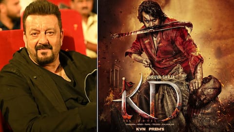 Sanjay Dutt is ferocious in 'KD - The Devil' teaser 