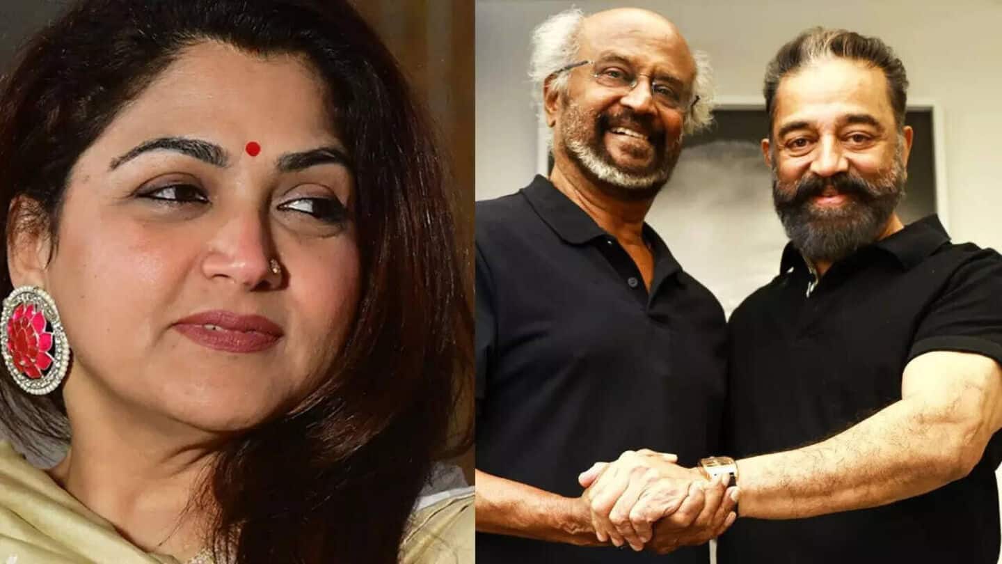 Khushbu slams rumors over Sundar C's exit from 'Thalaivar 173'