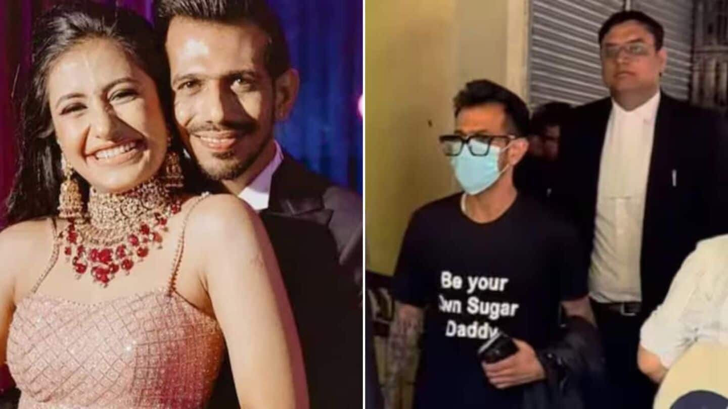 'I just wanted...': Chahal defends viral 'sugar daddy' T-shirt moment 'I just wanted...': Chahal defends viral 'sugar daddy' T-shirt moment