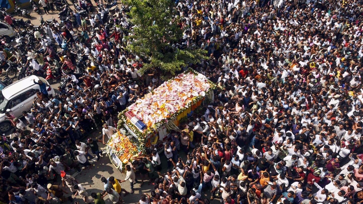 Zubeen Garg's funeral was among world's largest public gatherings