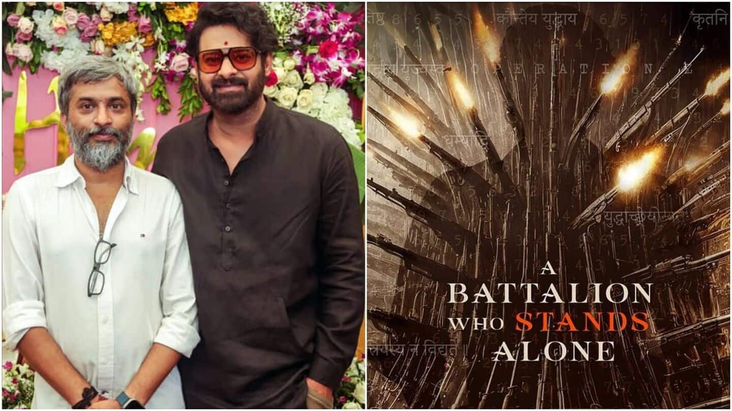 Yes, Prabhas-Hanu Raghavapudi's film is 'Fauzi': Check out new poster Yes, Prabhas-Hanu Raghavapudi's film is 'Fauzi': Check out new poster