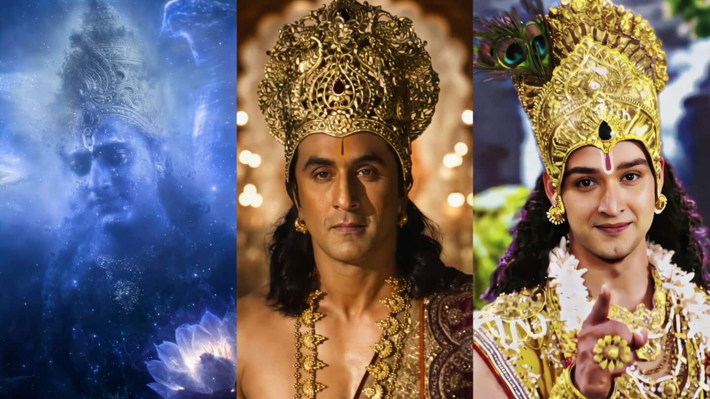 Who's playing Lord Vishnu in 'Ramayana'?  