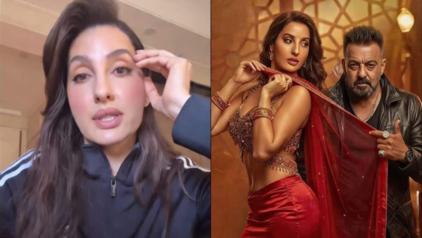 Shot 'Sarke Chunar...' in Kannada, didn't know meaning, clarifies Nora  