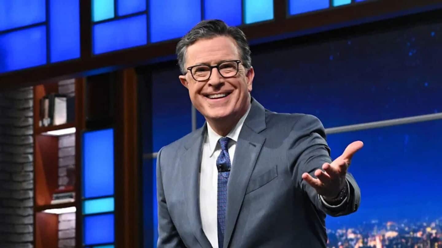 Emmys: Stephen Colbert wins Outstanding Talk Series for first time