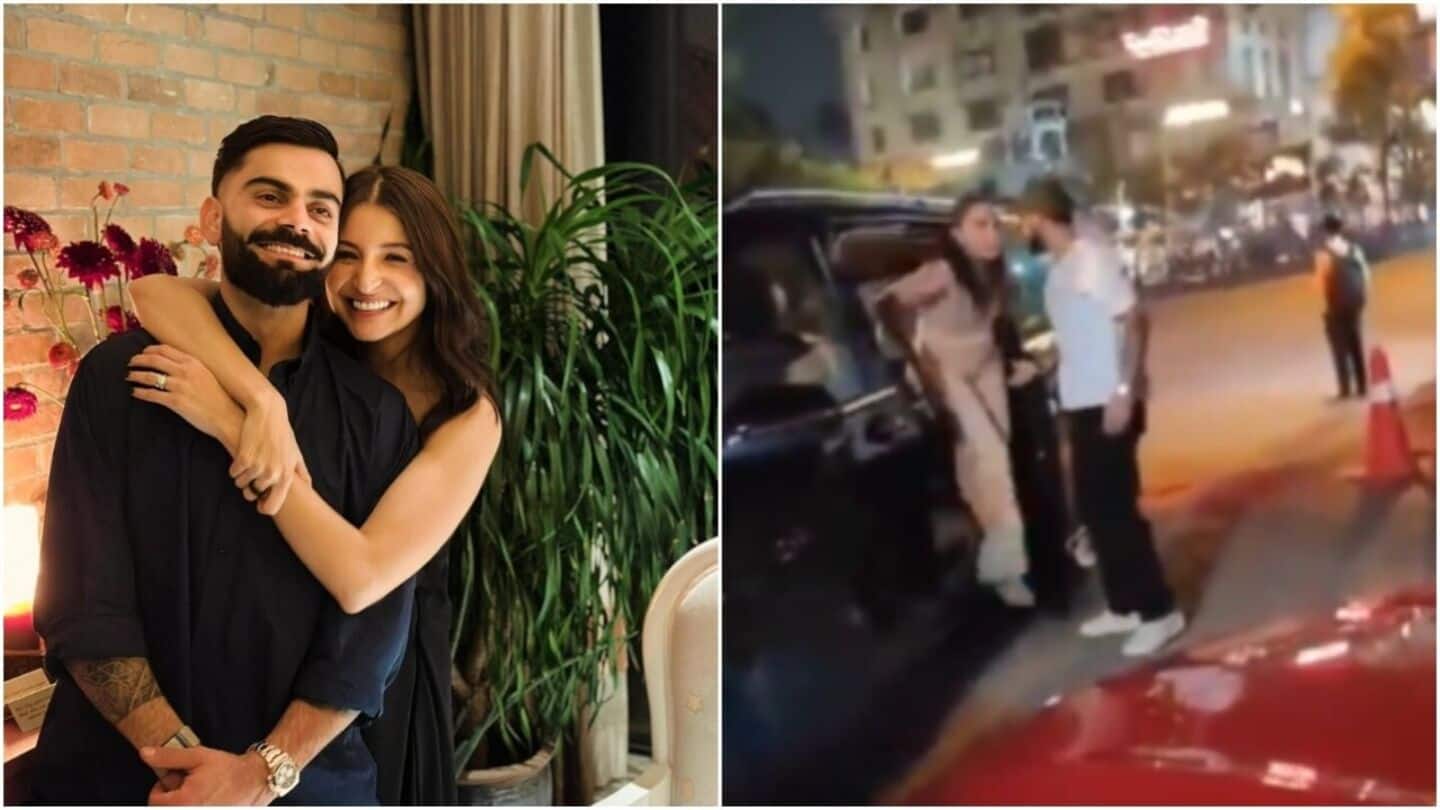 Did Anushka ignore Virat's hand? Clip goes viral Did Anushka ignore Virat's hand? Clip goes viral
