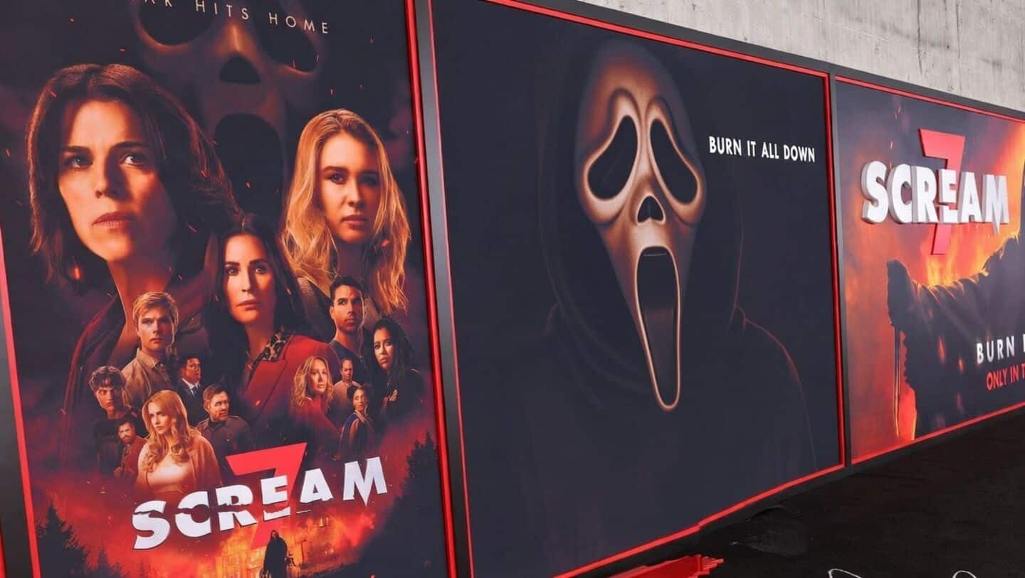 Pro-Palestine protests erupt during 'Scream 7' premiere