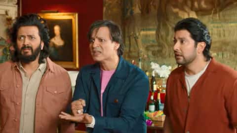 'Mastiii 4' trailer: Riteish-Vivek-Aftab bet on crass jokes, objectifying shots