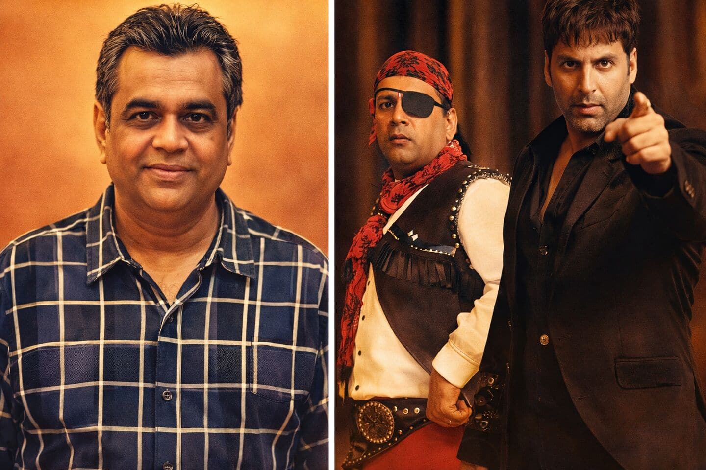 Paresh Rawal to play double role in 'Bhagam Bhag 2'