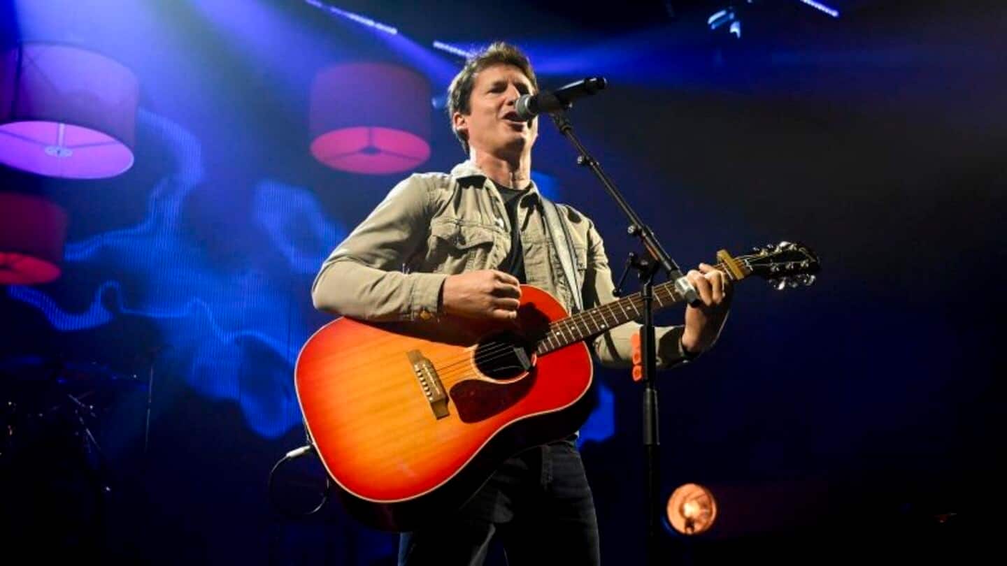 Why James Blunt finds his hit song 'You're Beautiful' 'creepy'