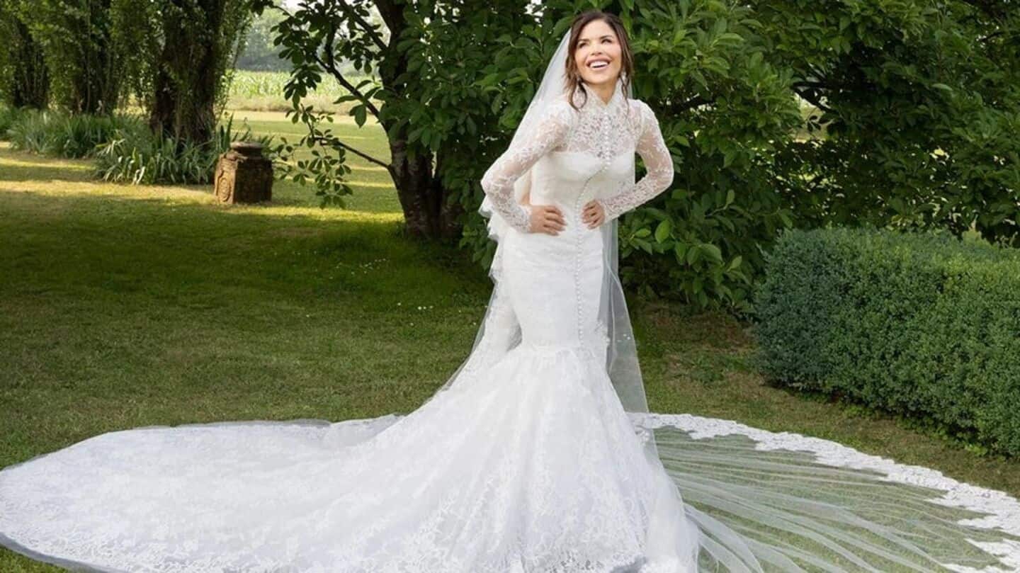What's the mystery around Lauren Sanchez's missing wedding dress What's the mystery around Lauren Sanchez's missing wedding dress