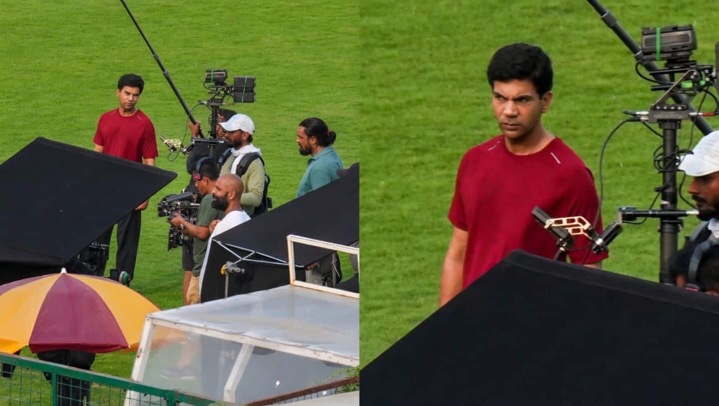 'Dada': Rajkummar Rao begins Sourav Ganguly biopic shoot in Kolkata