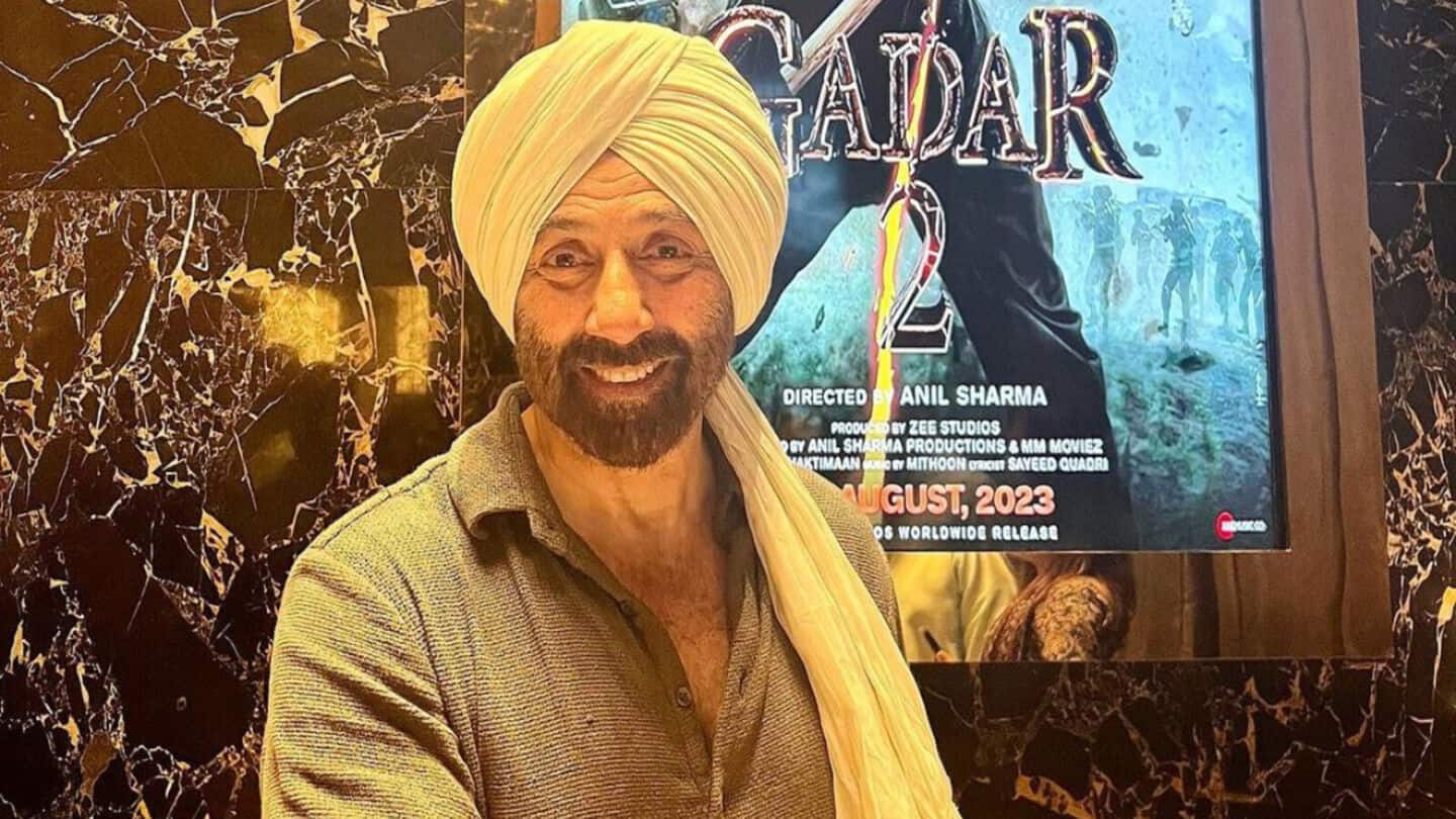 After 'Gadar 2,' 'Jaat,' Sunny Deol signs action-thriller with Excel After 'Gadar 2,' 'Jaat,' Sunny Deol signs action-thriller with Excel