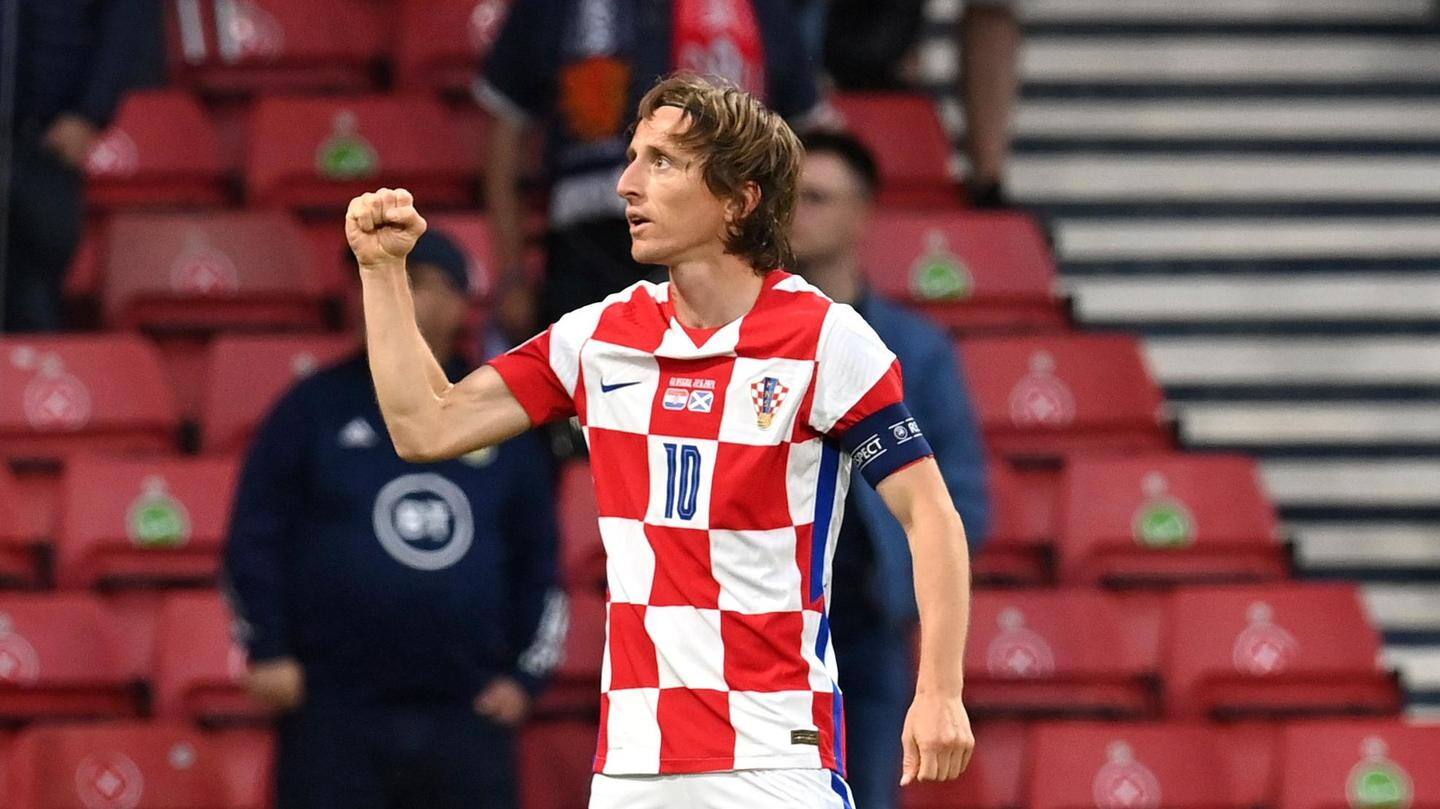 Croatia finish above Czech Republic after beating Scotland Croatia finish above Czech Republic after beating Scotland