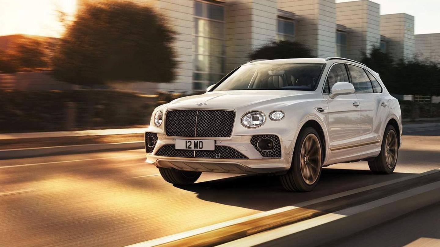 Bentley Bentayga Odyssean Edition breaks cover with sustainable interiors