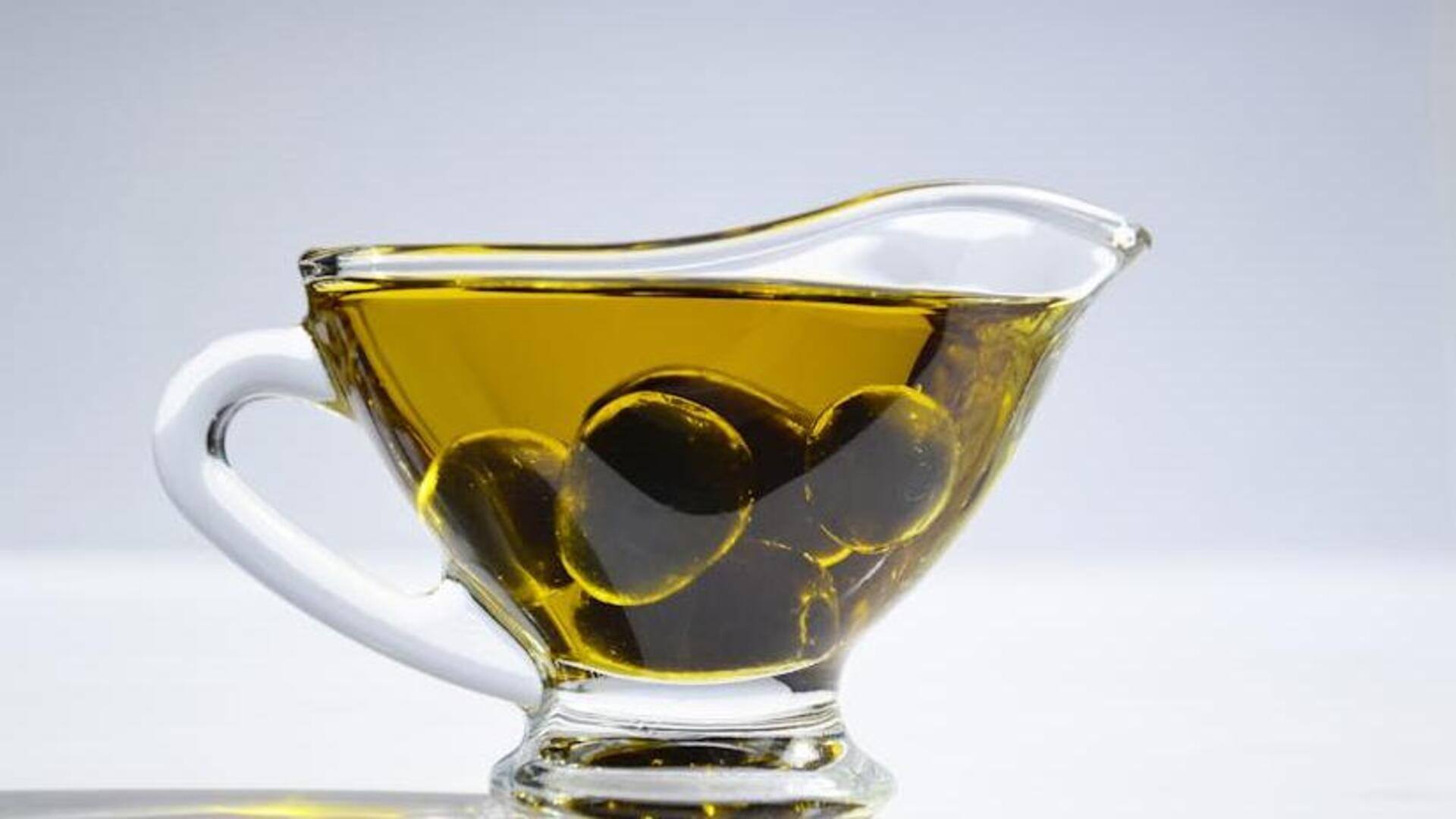 Softening dry elbows with olive oil