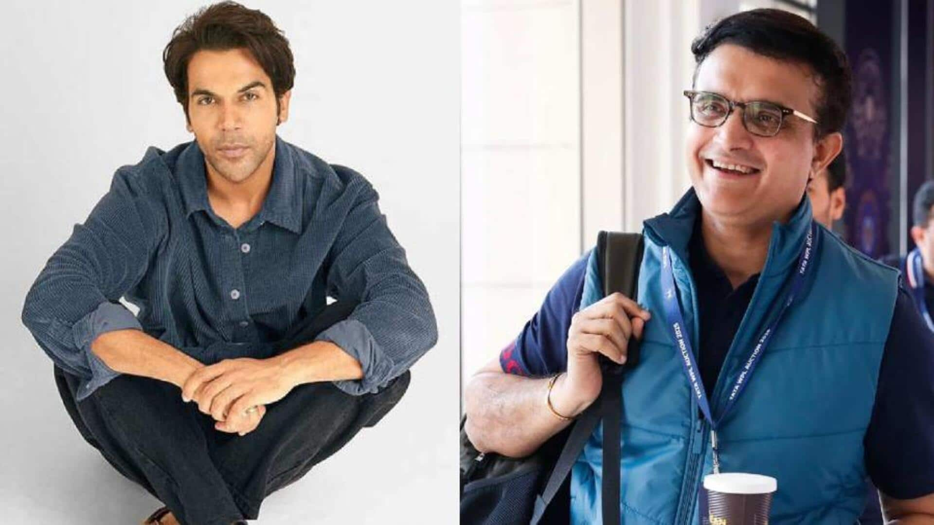 It's official! Rajkummar Rao to play Sourav Ganguly on screen