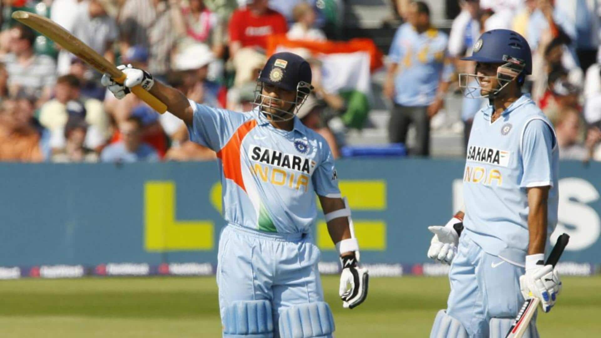 Recalling India's highest partnerships against NZ in ICC ODI events