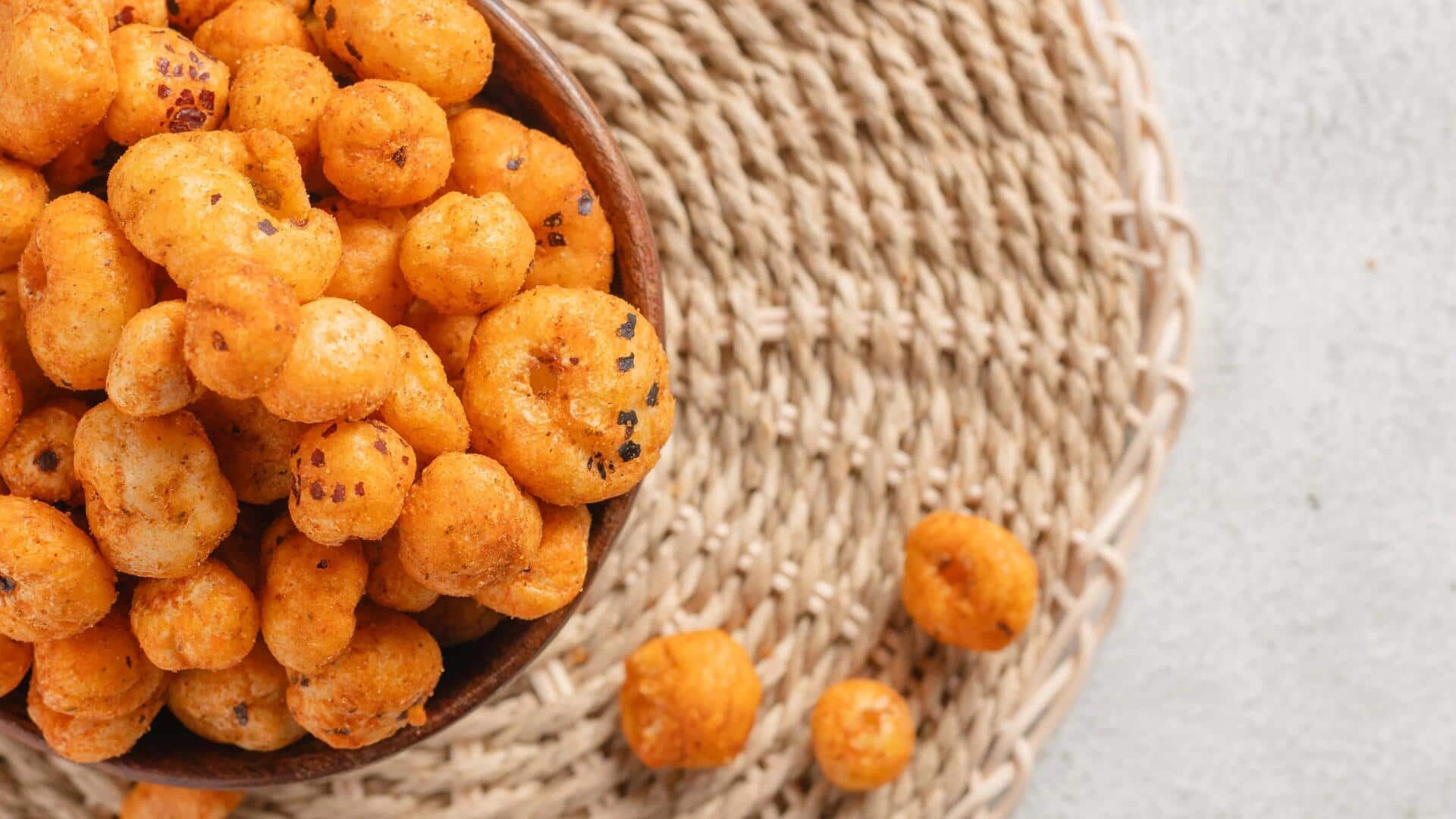For your snack time, bookmark these fox nuts recipes