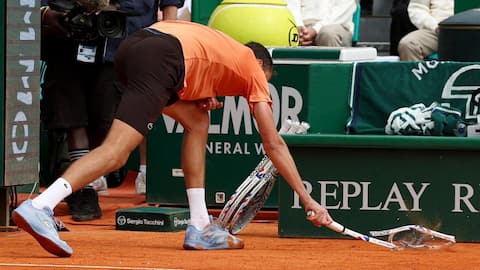 Monte-Carlo Masters: Daniil Medvedev to be fined for smashing racket
