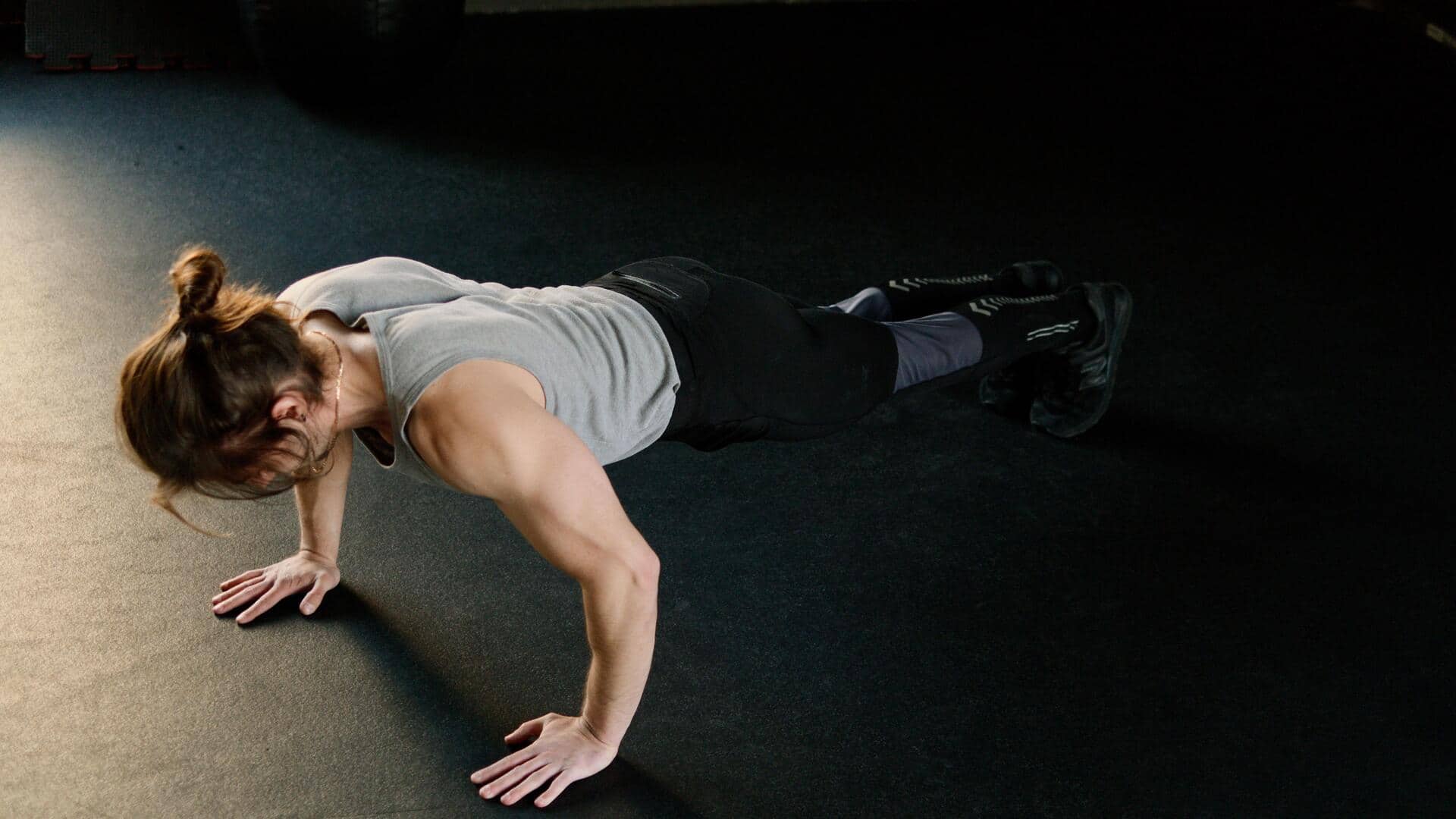Want stronger arms and chest? Try archer push-ups
