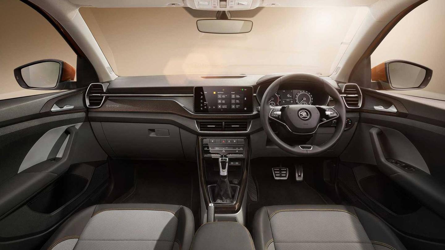 The vehicle has a spacious cabin with many safety options The vehicle has a spacious cabin with many safety options
