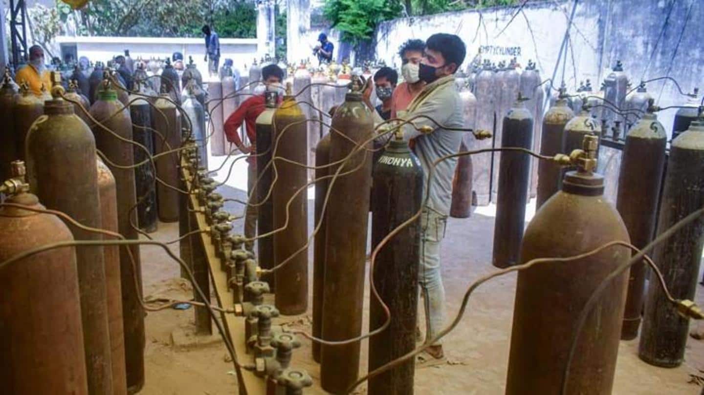 Centre issues order for unrestricted movement of oxygen tankers Centre issues order for unrestricted movement of oxygen tankers
