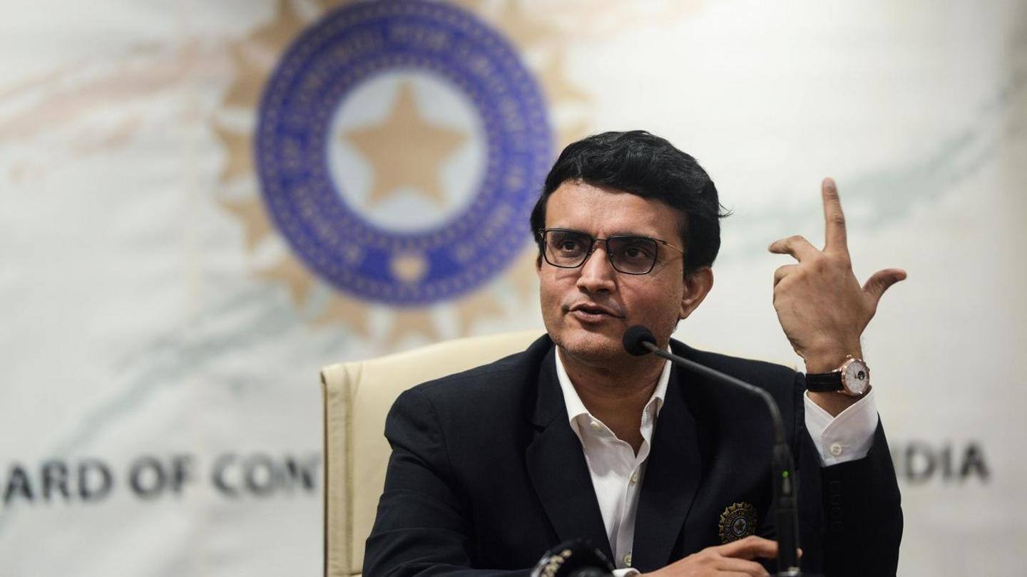 Remainder of IPL 2021 can't happen in India, says Ganguly