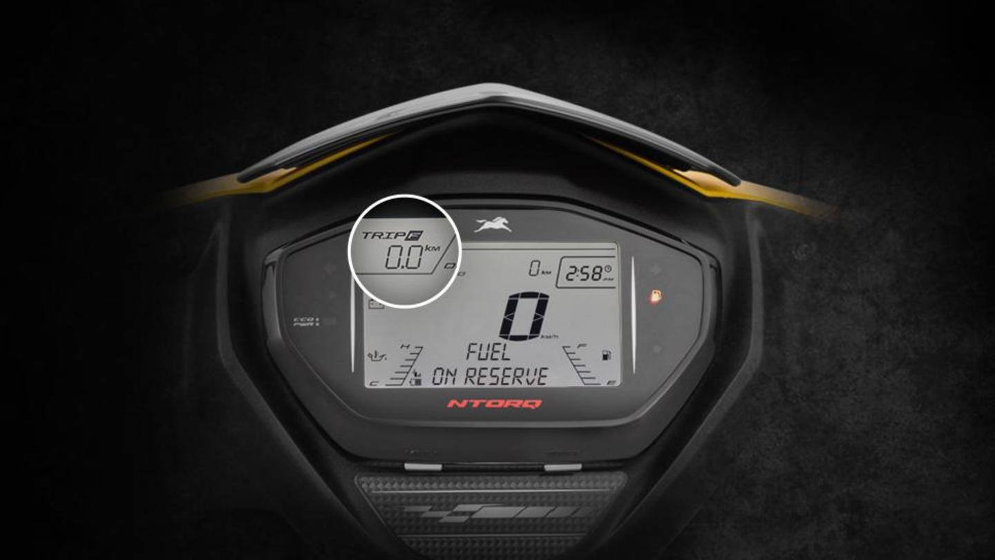 TVS Ntorq gets a Bluetooth-enabled instrument cluster TVS Ntorq gets a Bluetooth-enabled instrument cluster
