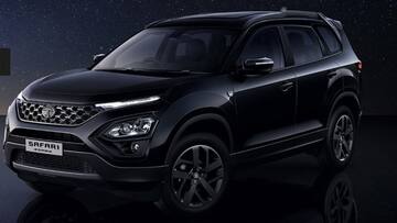 Tata Safari Dark Edition launched at Rs. 19.05 lakh