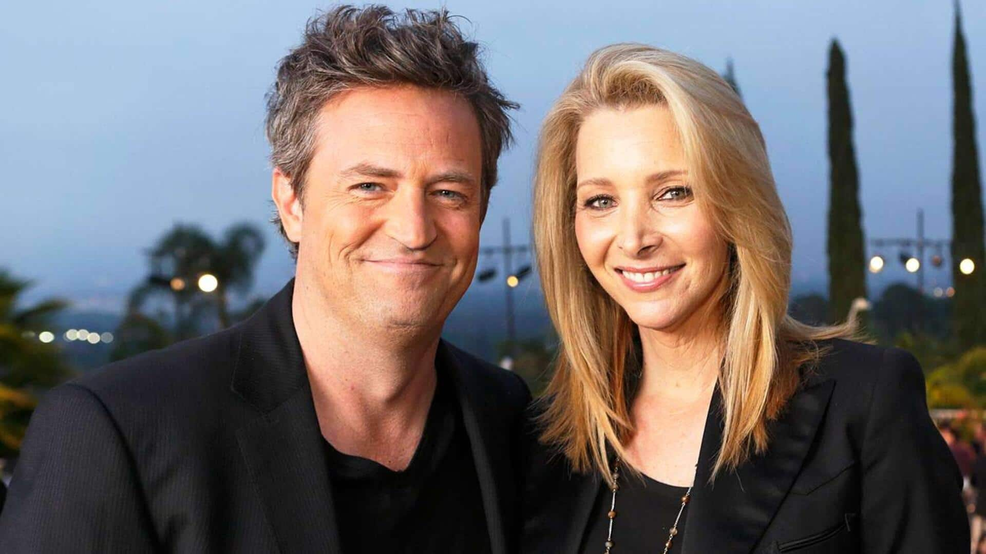 20-years-later, Lisa Kudrow finds a note from late Matthew Perry