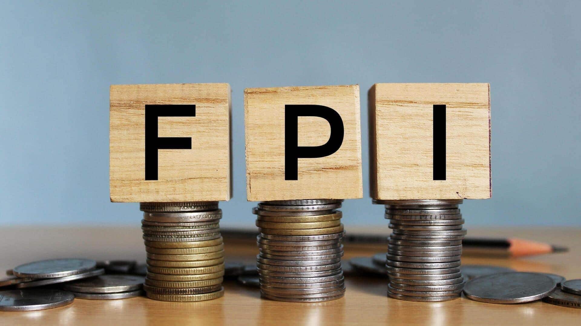FPIs pull out ₹13,741cr from Indian market this week