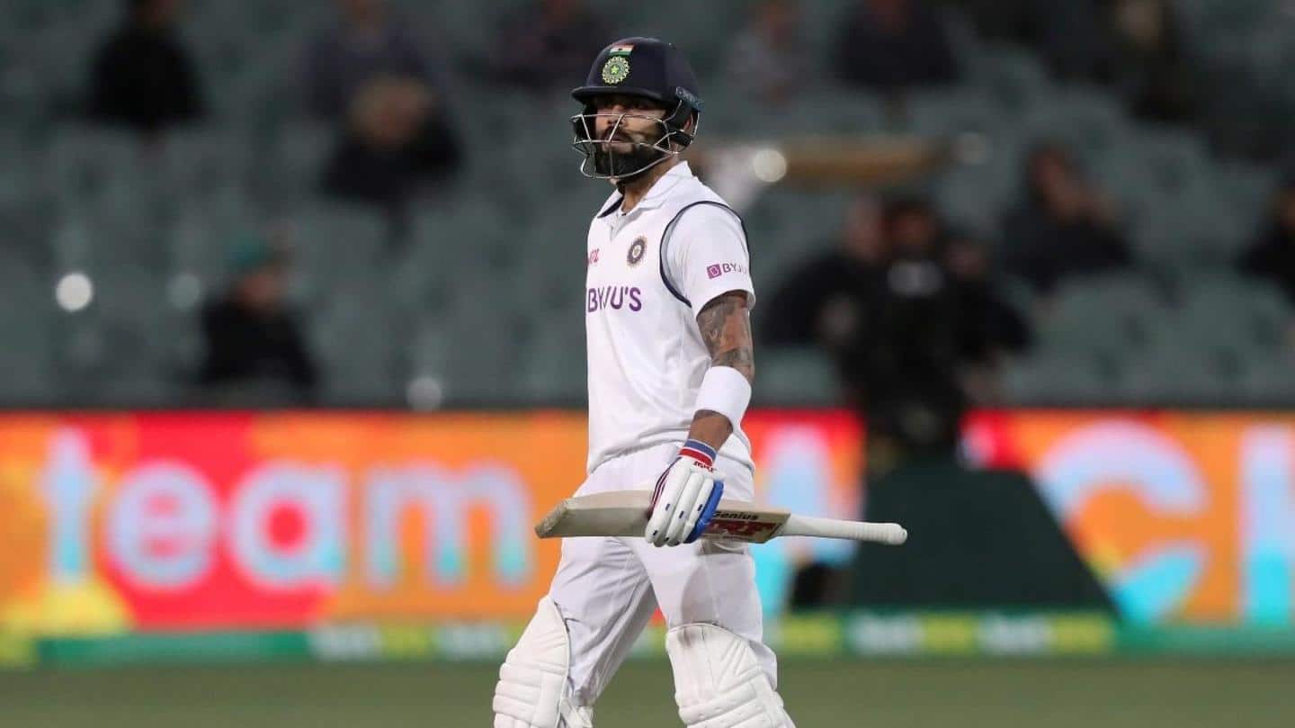Kohli has the most runs for India in D/N Tests Kohli has the most runs for India in D/N Tests