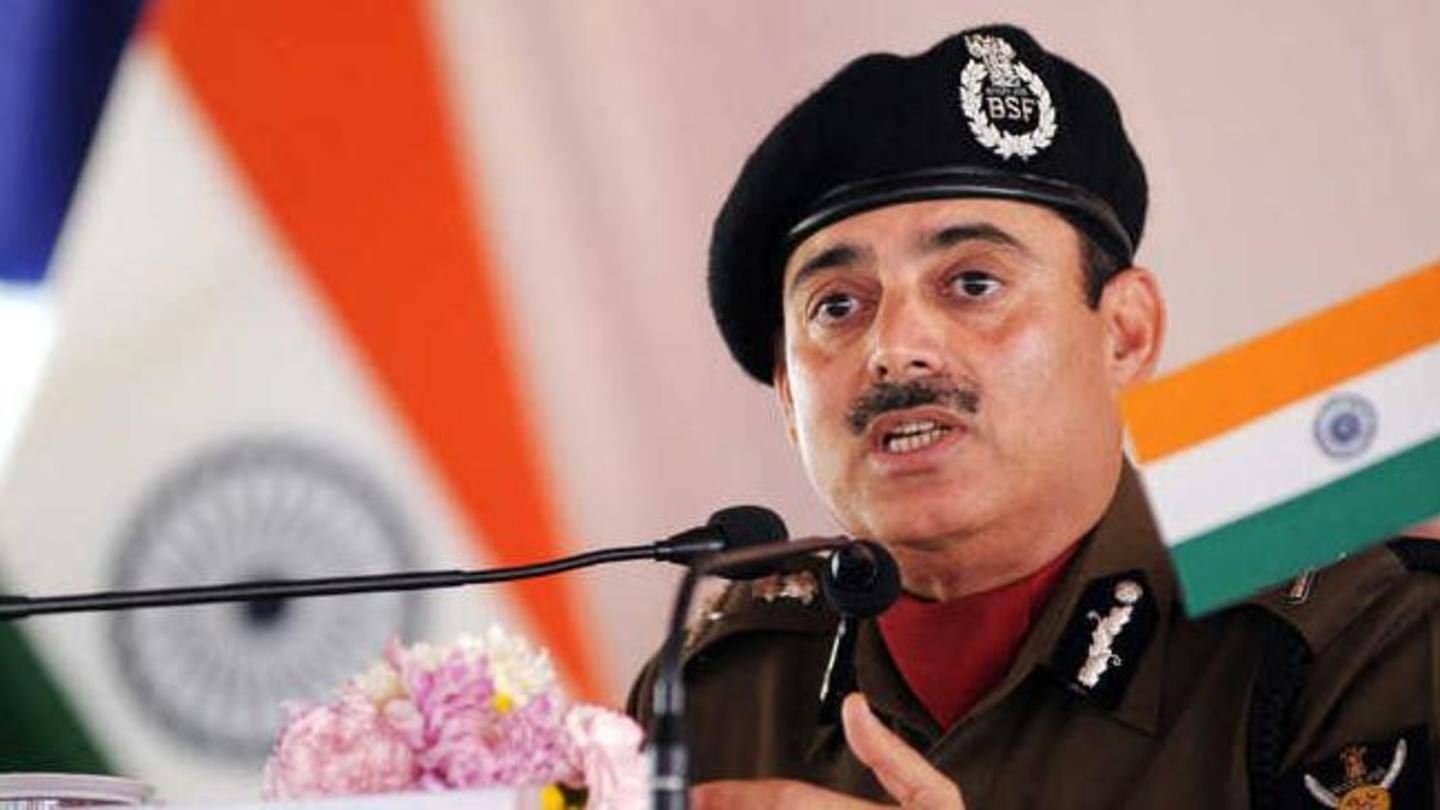 Ex-BSF chief's number allegedly included in 2018 Ex-BSF chief's number allegedly included in 2018