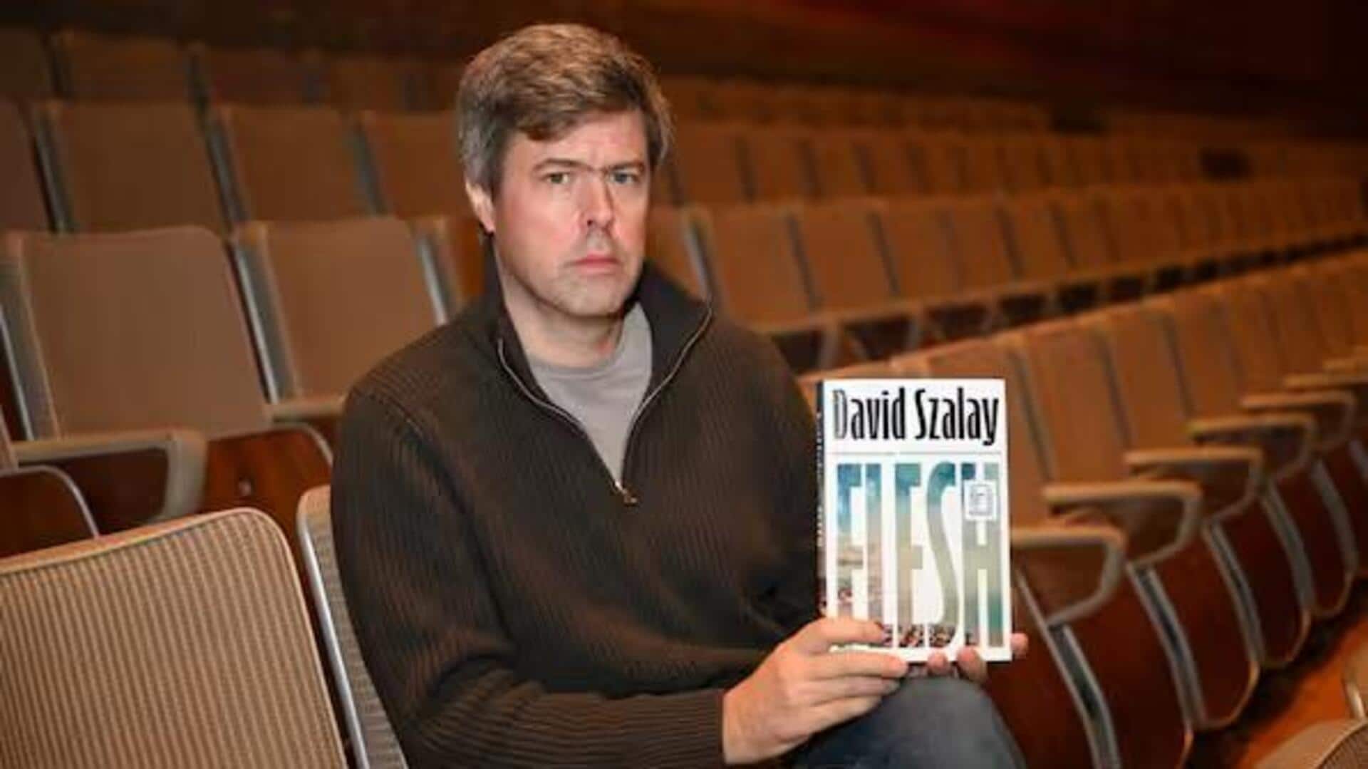David Szalay wins 2025 Booker Prize for 'Flesh'
