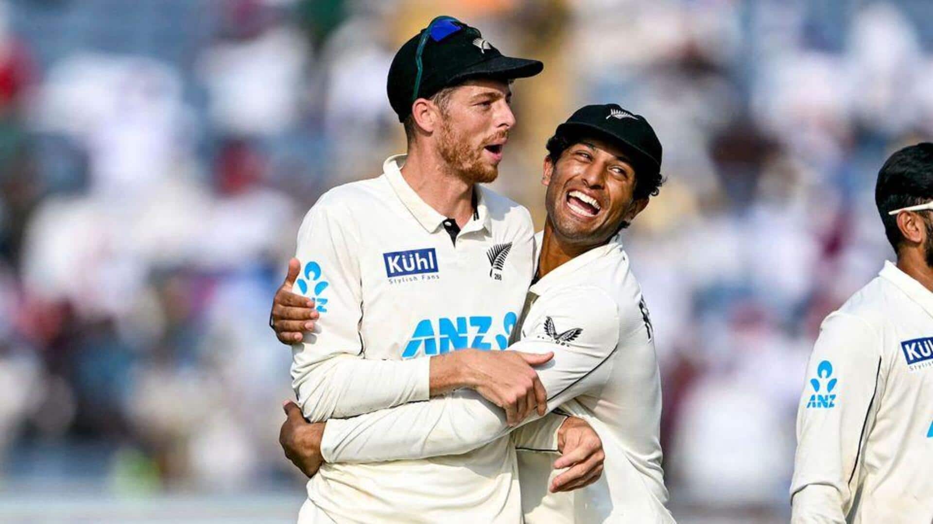 Mitchell Santner included in New Zealand's squad for England Tests 