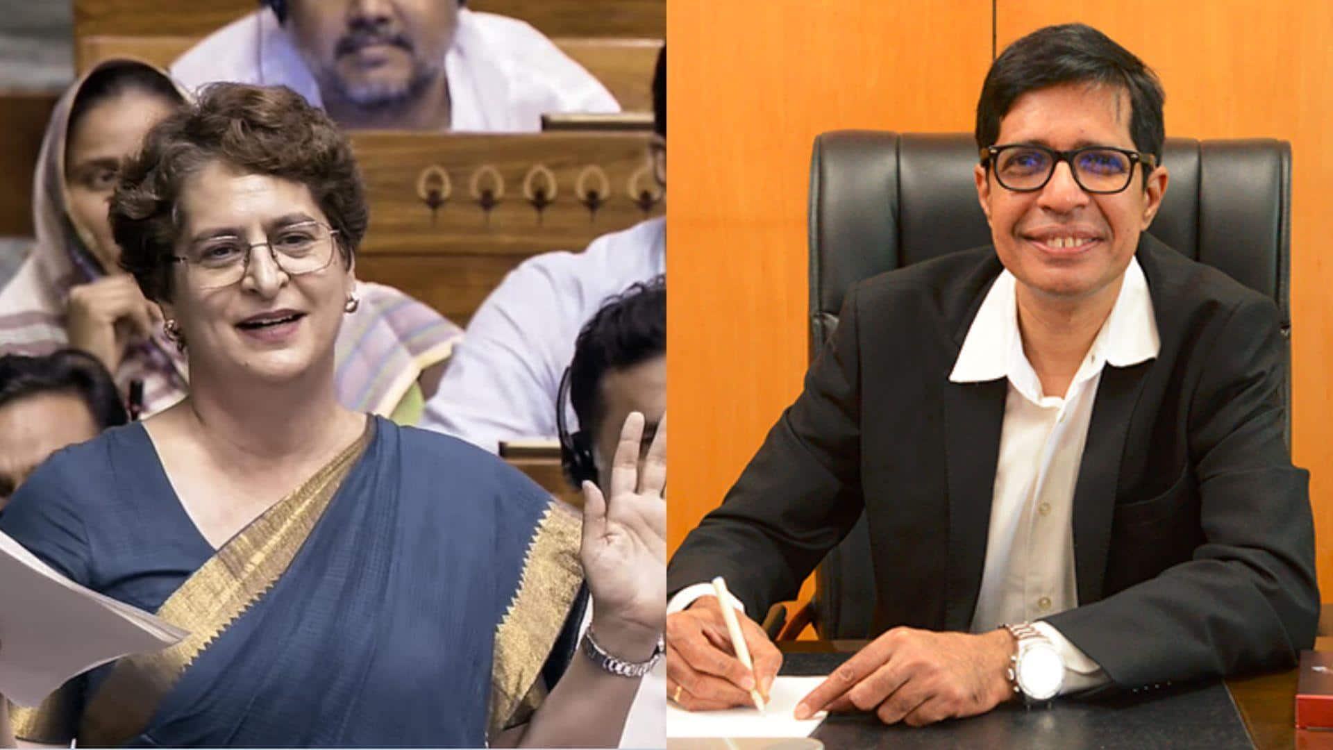 215 academics slam Priyanka Gandhi for calling IIT-director 'gaumutra expert'