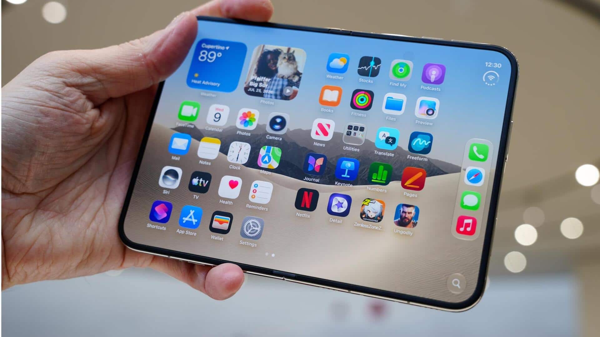 iPhone Duo to feature personalized boot screen with your name