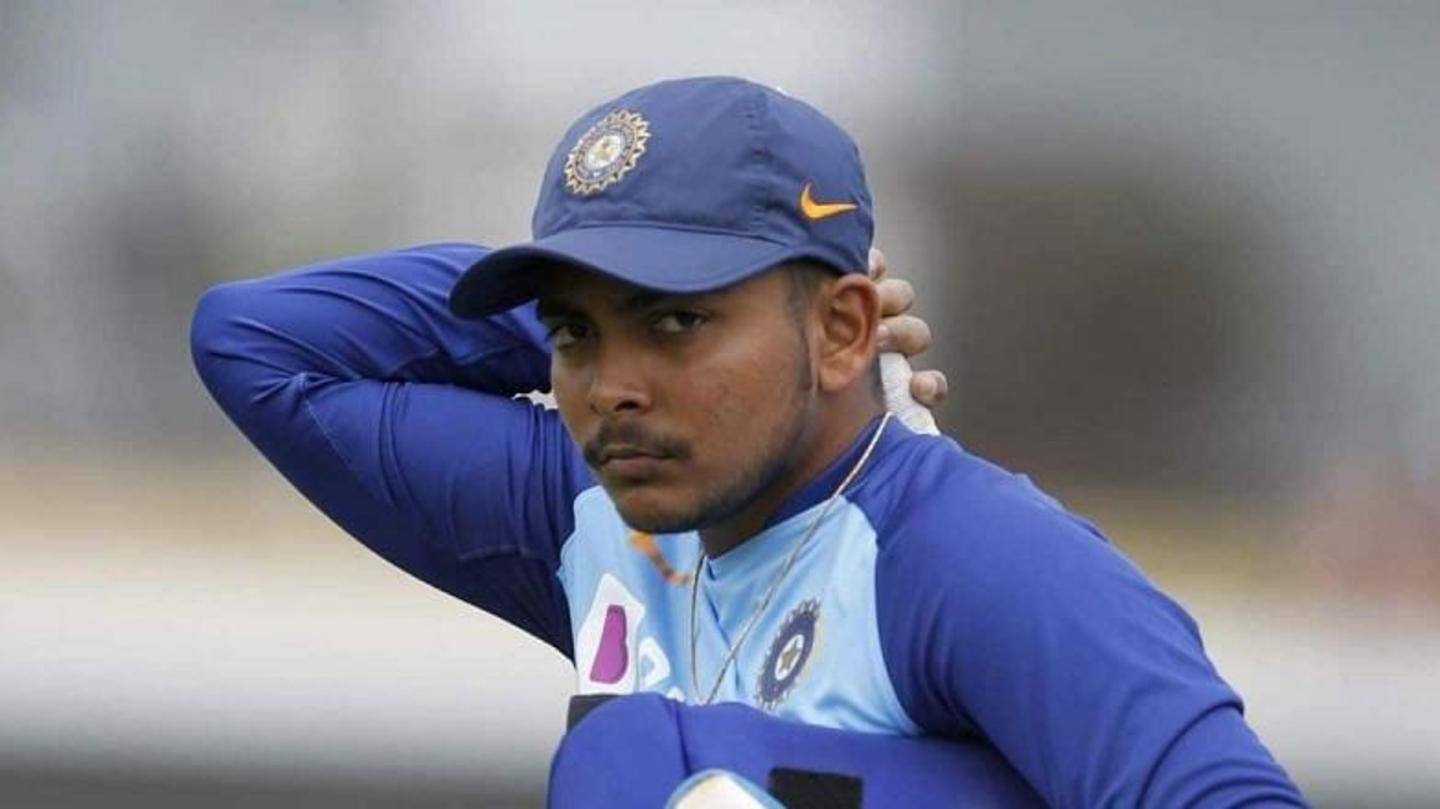 Prithvi Shaw has registered the most runs in an edition Prithvi Shaw has registered the most runs in an edition
