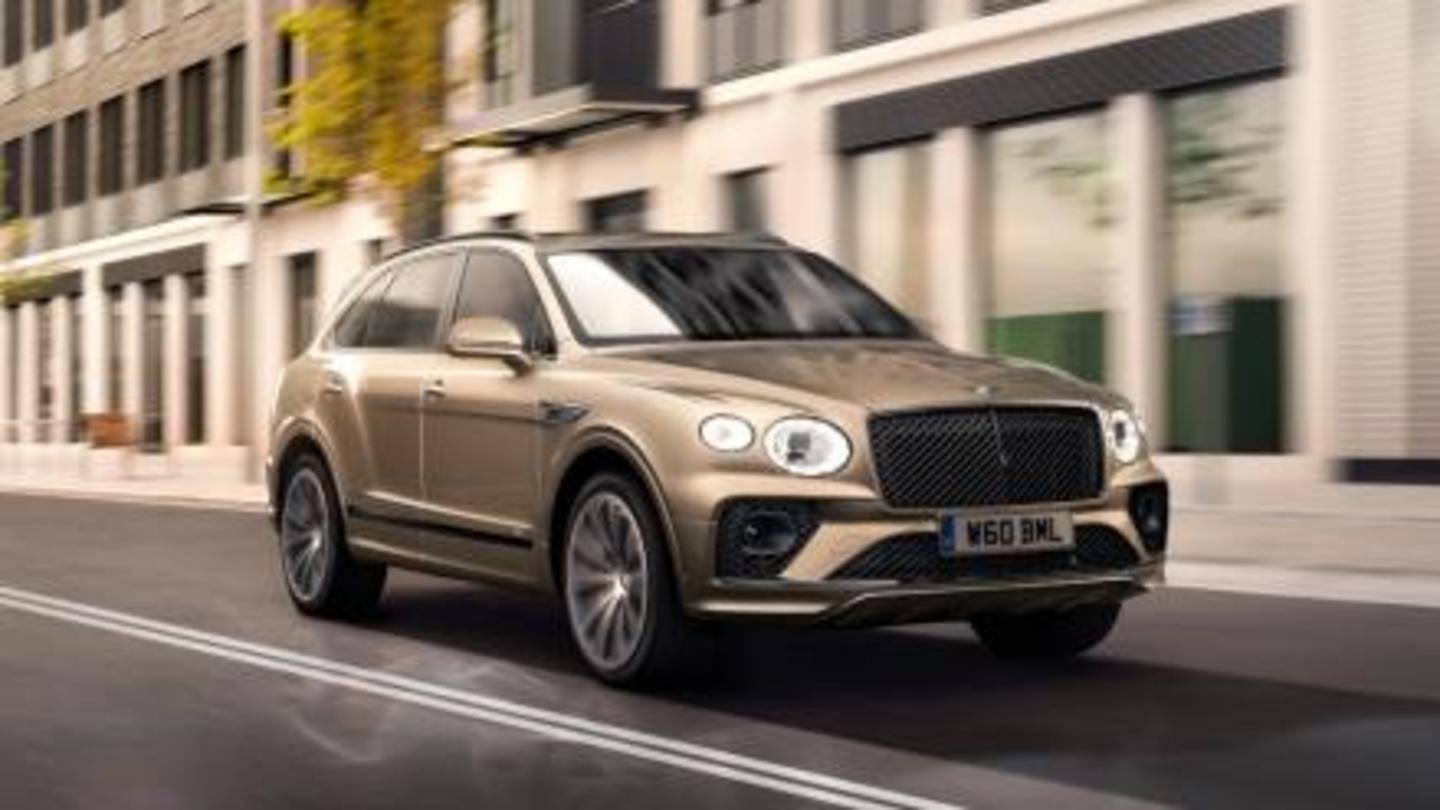 Bentley Bentayga Hybrid offers a massive grille Bentley Bentayga Hybrid offers a massive grille