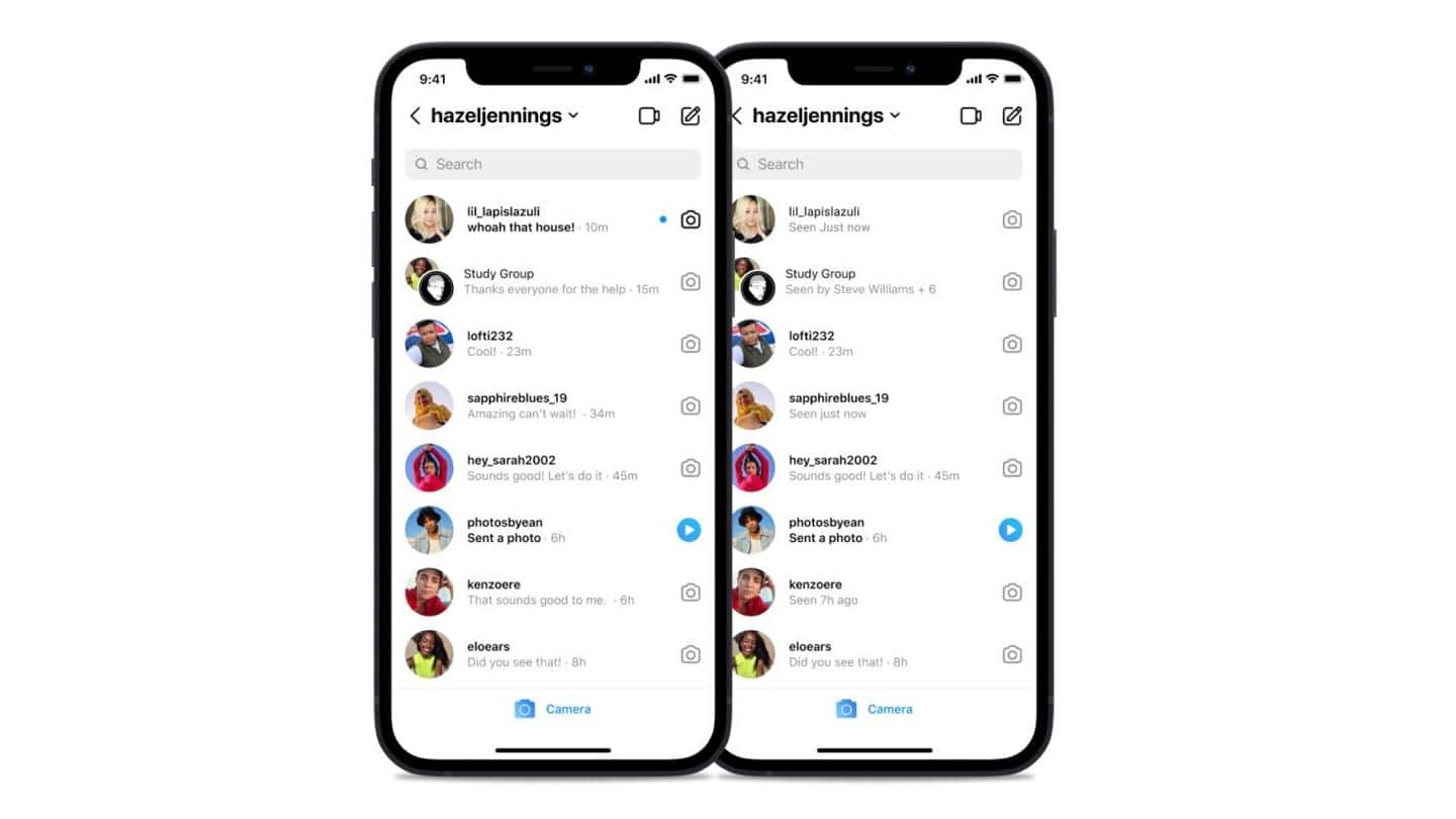 WhatsApp-like read receipts now added to Instagram DMs