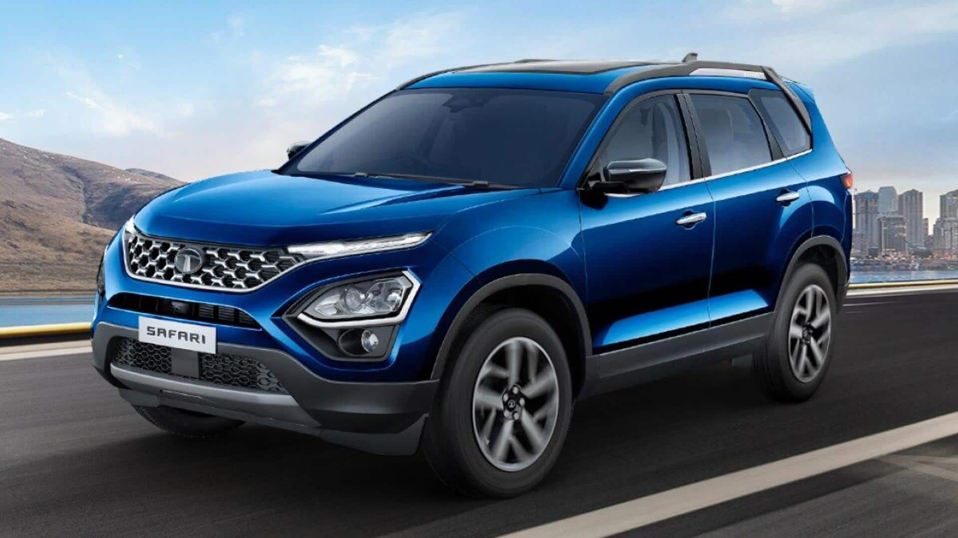 Tata Safari, Harrier available with ₹1.25 lakh discount this month