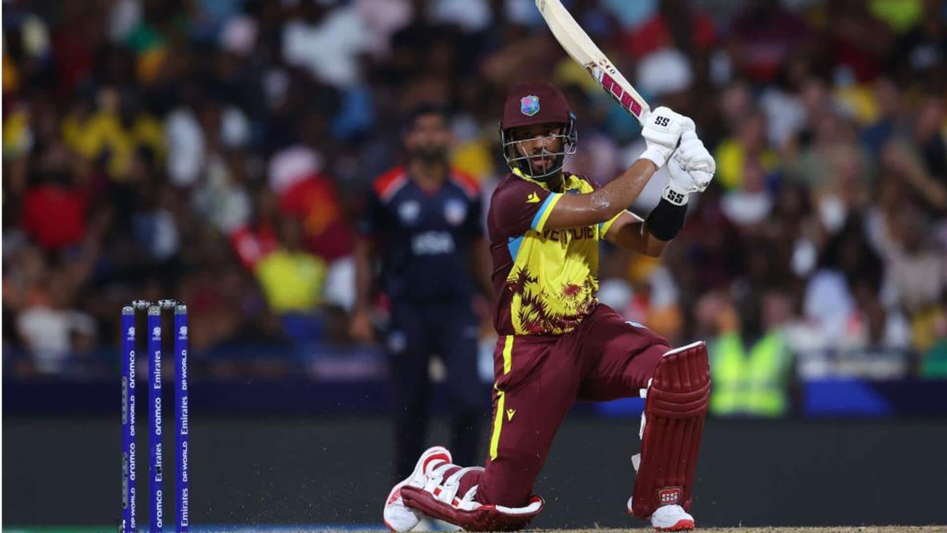 T20 WC: WI batters with most sixes in an innings