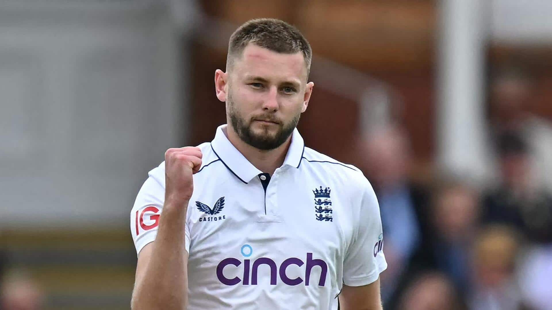 Gus Atkinson begins his Test journey with wicket-maiden: Key stats