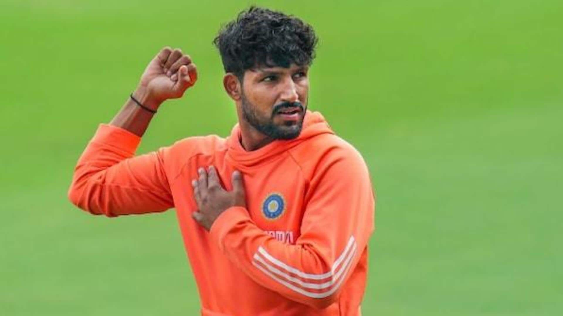 Dhruv Jurel bags fielding medal after Mumbai T20I against England