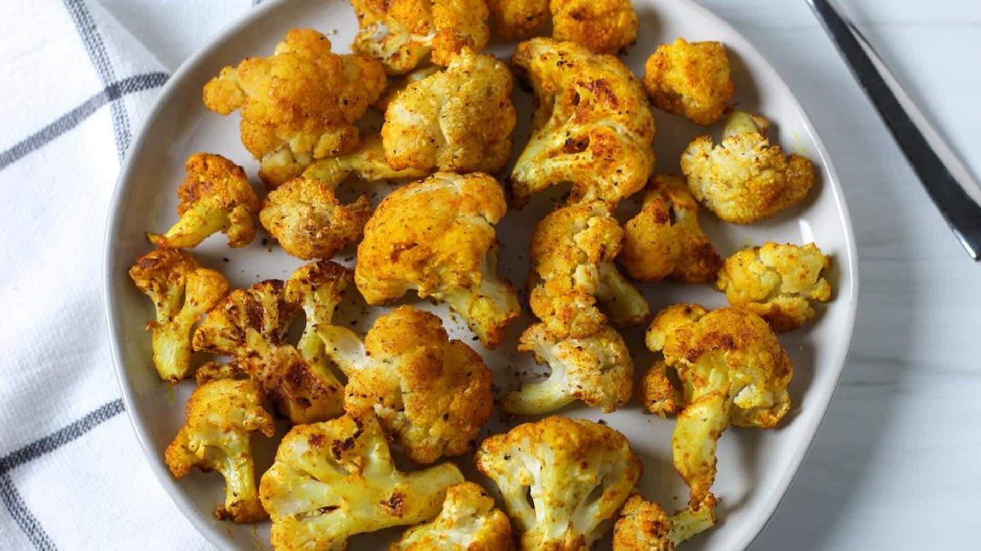 Switch pretzels for turmeric cauliflower bites: Here's why Switch pretzels for turmeric cauliflower bites: Here's why
