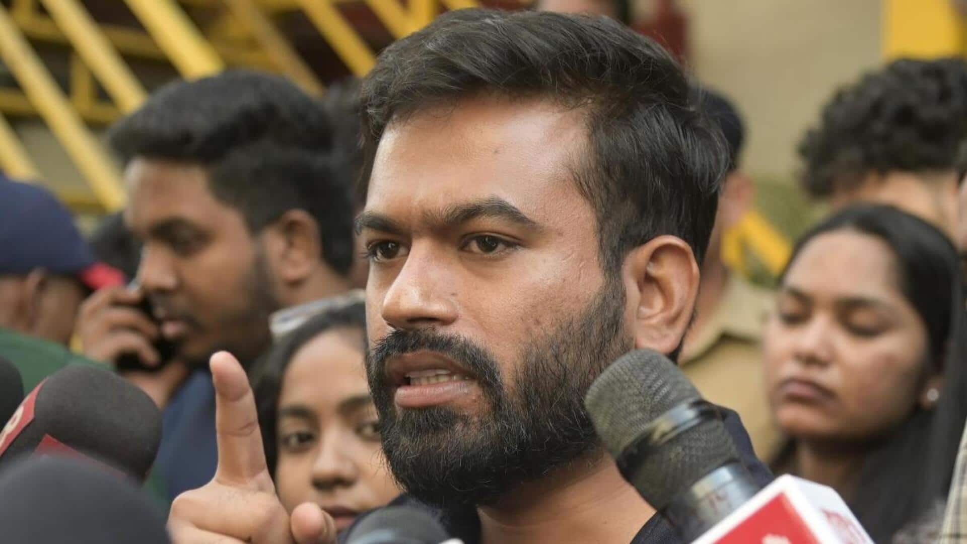 Dipke, Neha Bora detained amid Tiranga protest march