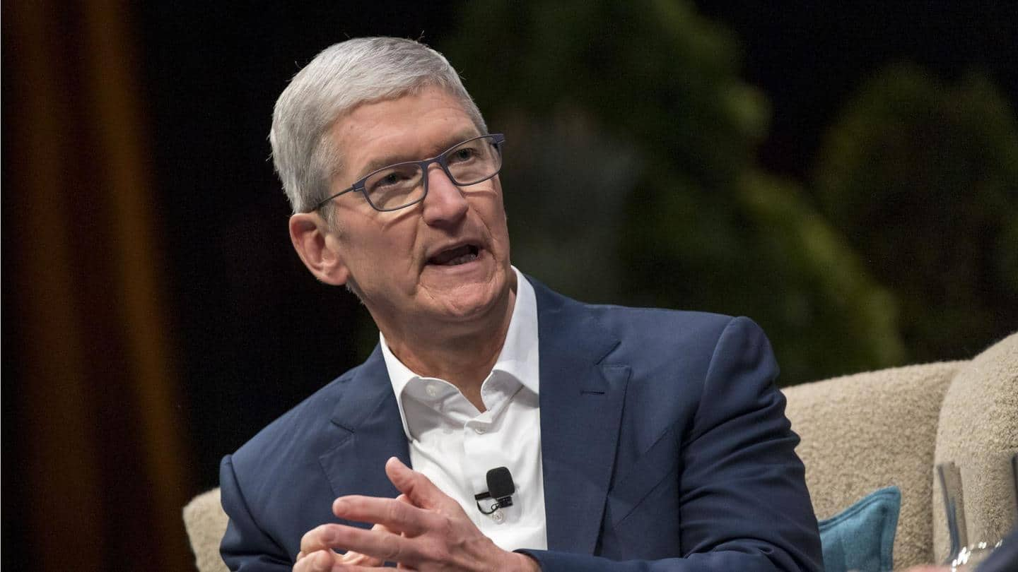 US official calls Tim Cook's voting on iPhone suggestion 'preposterous'