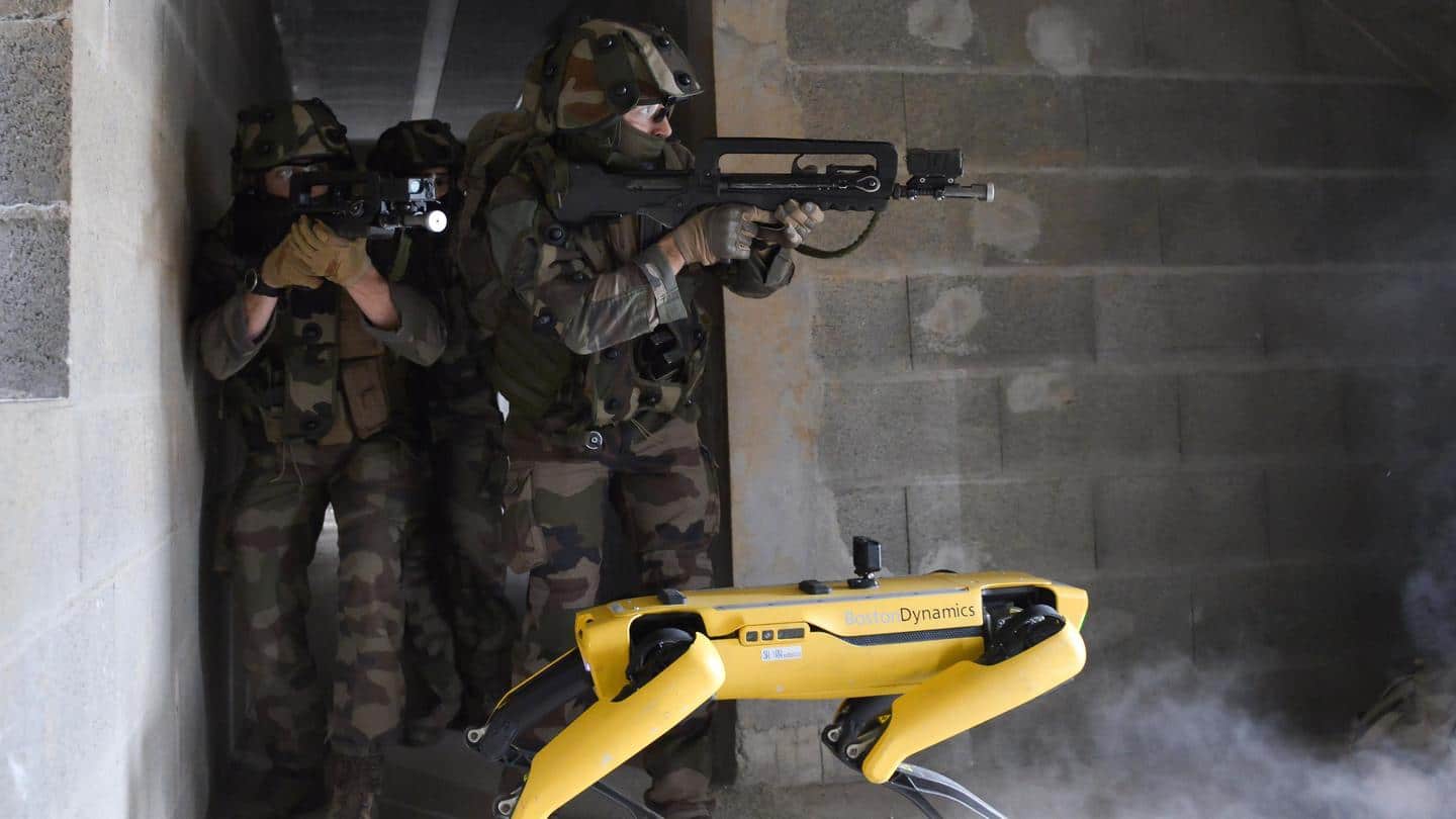 French Army is testing robot dog Spot from Boston Dynamics