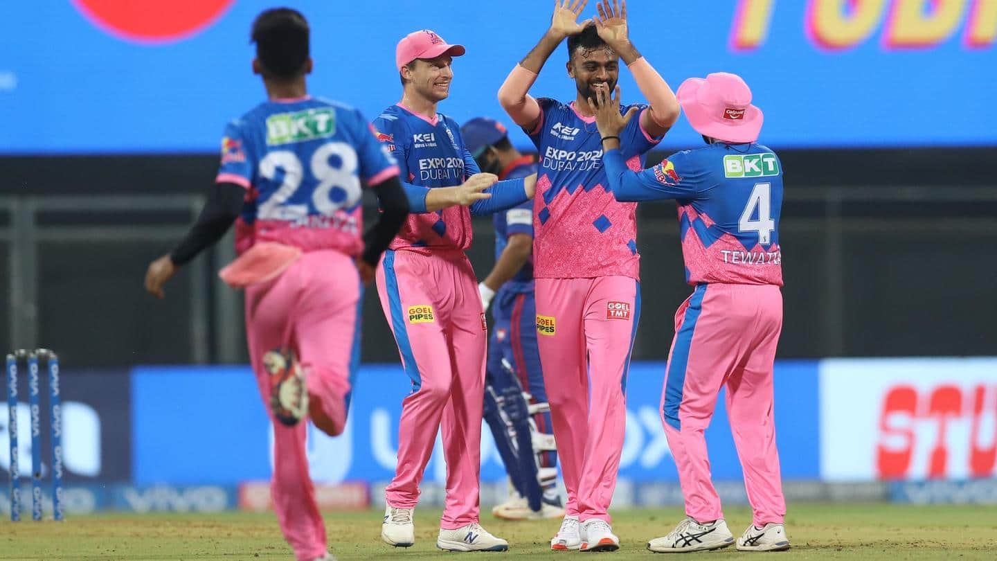 IPL 2021: Rajasthan Royals restrict Delhi Capitals to 147/8